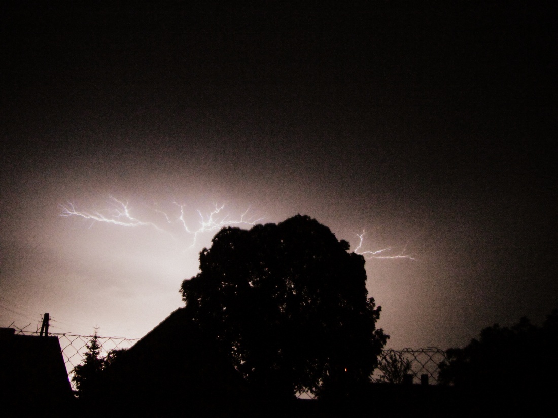 Wczorajsza burza w Goraju .