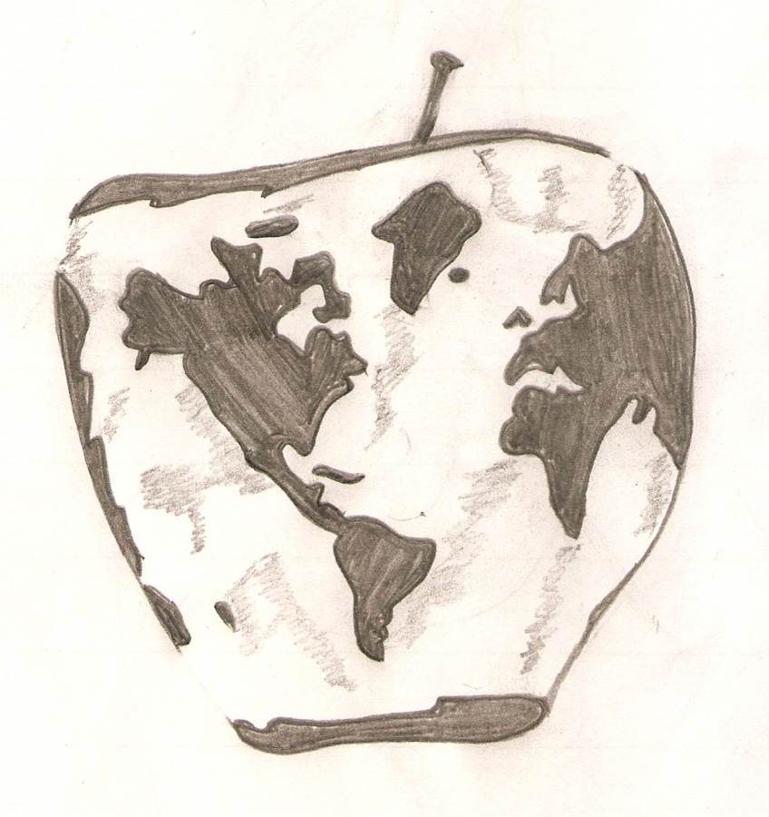from apple globe