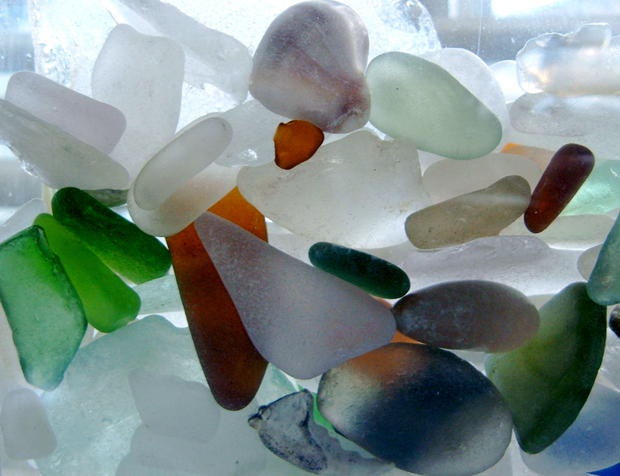 beach glass