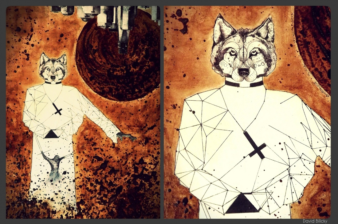 Mosiężna awaria pod spodem