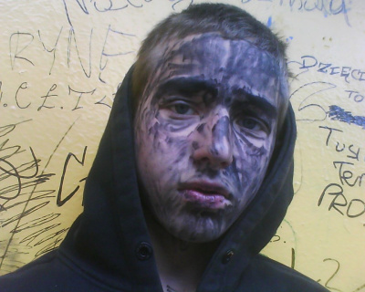 Alto estudiante y la desesperación