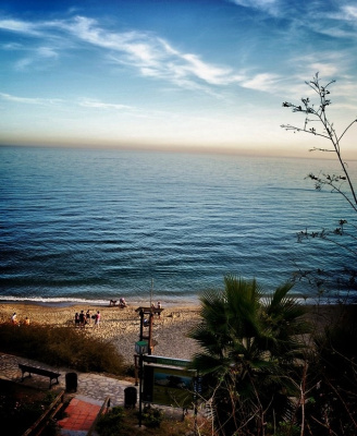 Jesienna plaża