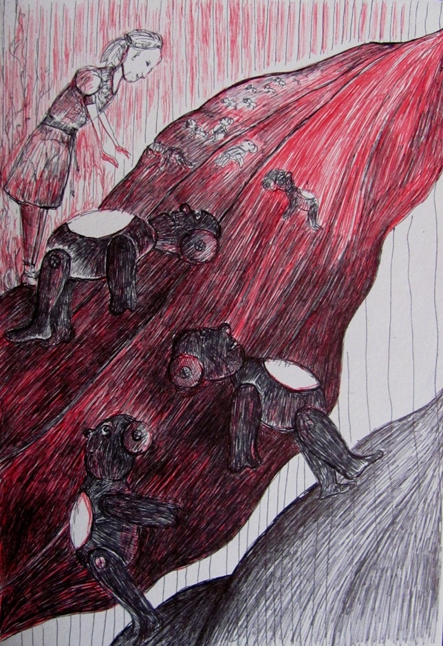 odpływająca beztroska