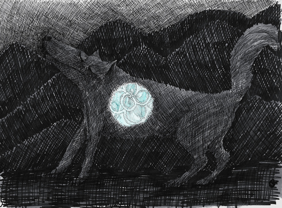 wilki noszą w sobie pełnię