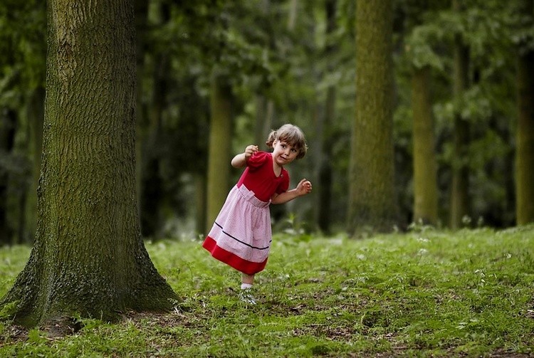 A w lesie zielonym .....