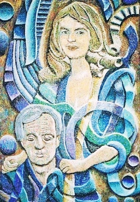 Wspólny portret. /Gosia i Edek/