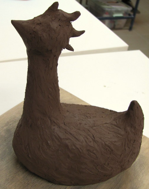 czupurek (świeżutki, jeszcze glina mokra :)