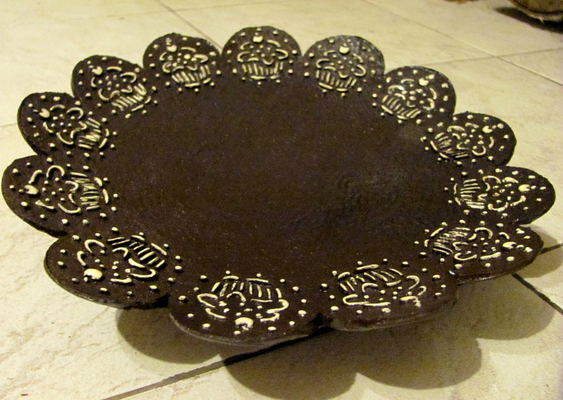 ciasto czekoladowe z kremikiem waniliowym