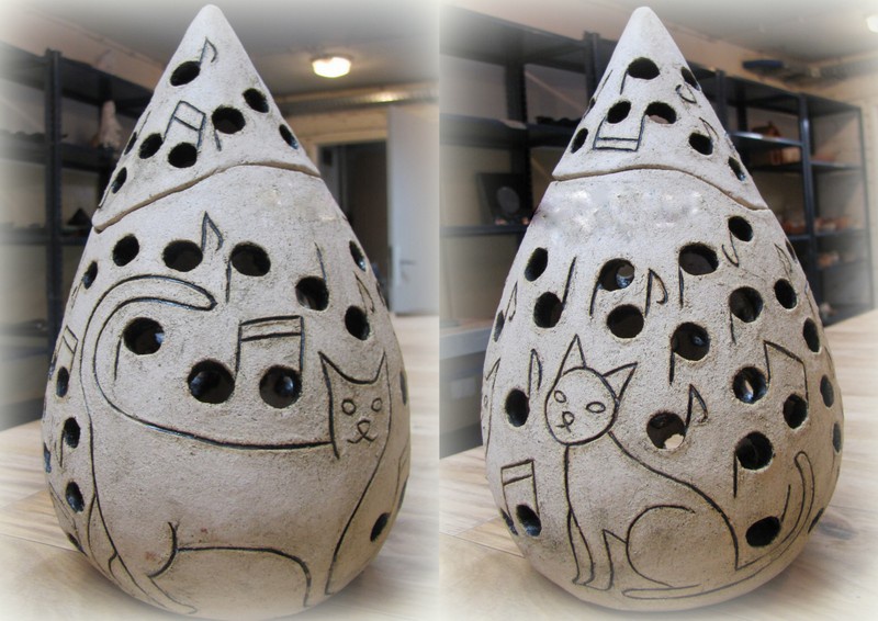 Lampion dla kogoś, kto lubił koty i muzykę