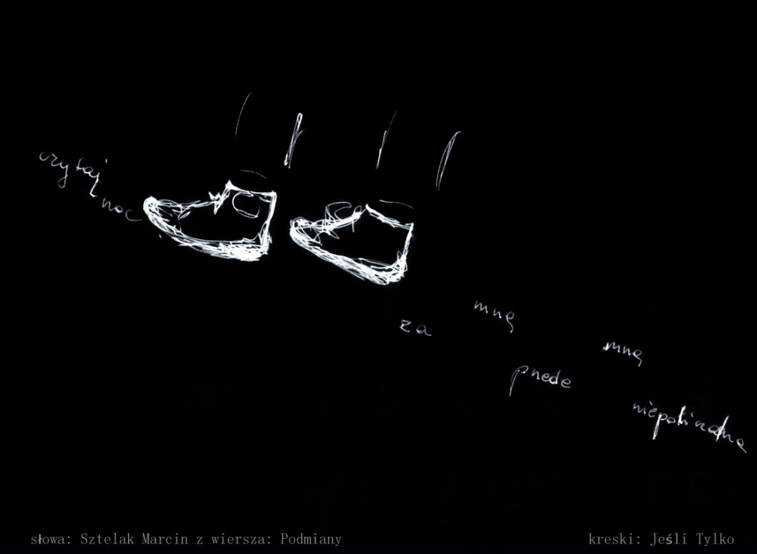 i tylko ślady stóp utoną..