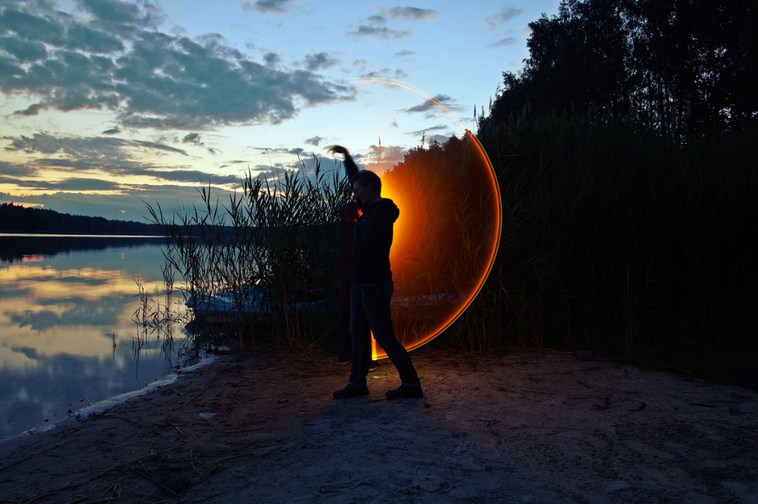 układam słońce do snu