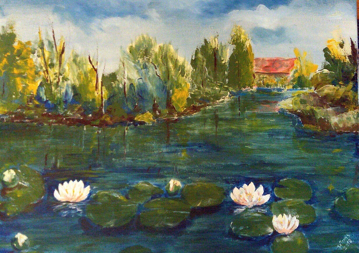 Małe stawy koło Blizanowa