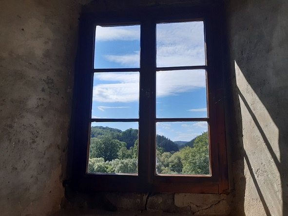 widok z okna