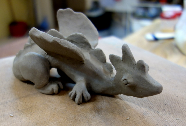 Wiktor idzie się suszyć..