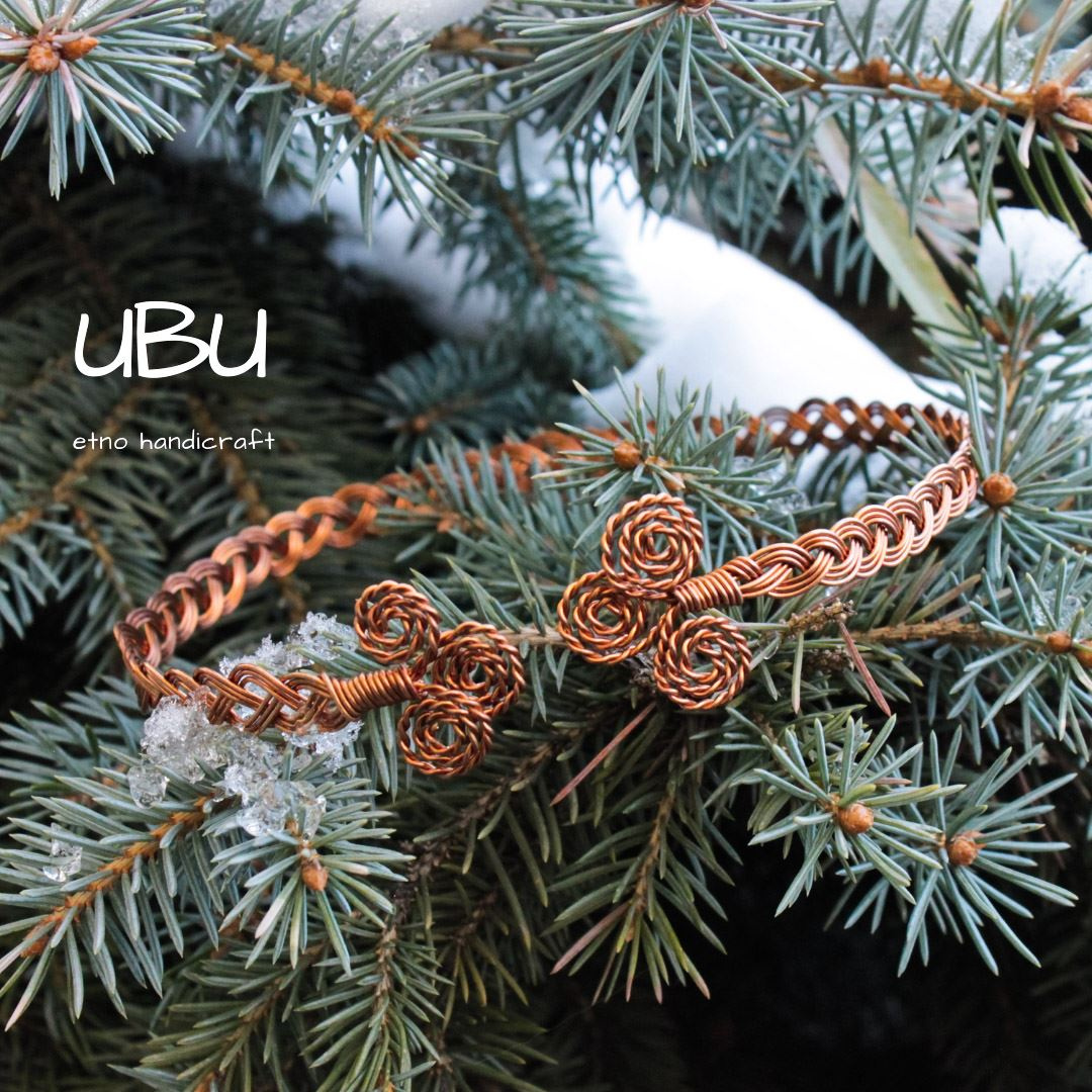 zeslawizowany miedziany torques (dusik)