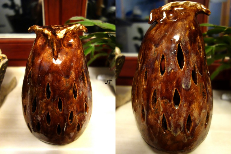 sowa lampion - naczekała się od listopada..