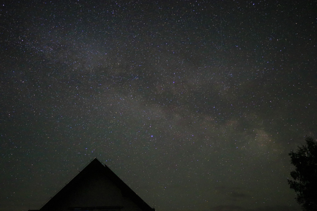 Droga Mleczna w Bieszczadach