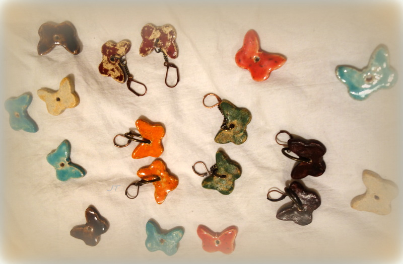 montuję kolczyki.. zajęcie do rana..