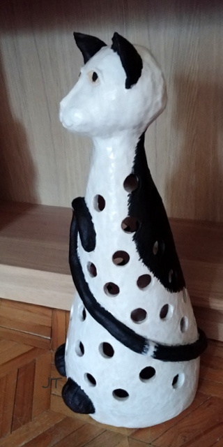 większy lampion już upieczony