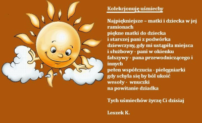 Kolekcjonuję uśmiechy
